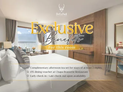 Special Offer - Grand Deluxe Double Balcony With Mountain View — DeLaSol Sapa - Central Boutique Hotel